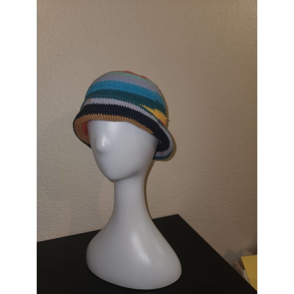 Vintage 90s Grunge Knit Hat Beanie - Picture 1 of 8